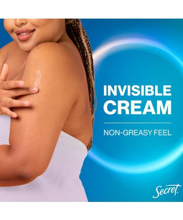Secret Whole Body Deodorant Cream for Women Unscented Aluminum Free Deodorant Cream 72 HR Odor Protection 3.0 oz - Buy Online on GoSupps.com