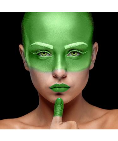 Aricona Green Contact Lenses - Daily Magic Green Colored Lenses for Halloween & Costume Parties - No Prescription Needed - Buy Online on GoSupps.com