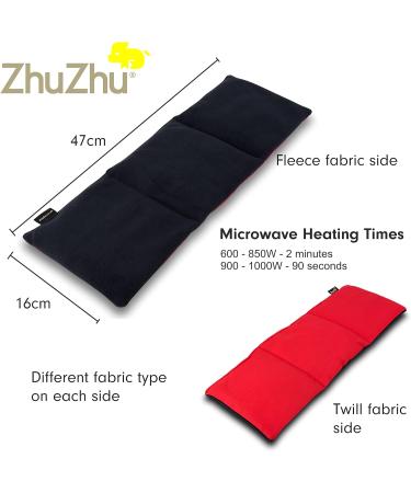 Zhu-Zhu Soothing Heat Pack - Navy Fleece & Red Twill Microwave Wheat Bag - Microwavable Soothing Heat Therapy Pad Zhu-Zhu Soothing Heat Pack - Microwave Wheat Bag - Buy Online on GoSupps.com