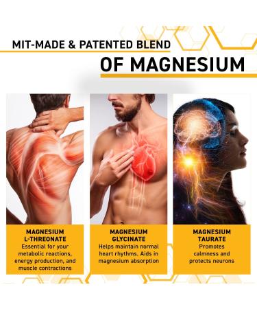 Natural Stacks MagTech: Triple-Blended 100% Chelated Magnesium Supplement with Magtein, Glycinate, and Taurate for Memory, Sleep, and Muscle Recovery - 90caps - Buy Online on GoSupps.com