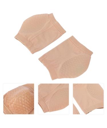 Skin-Friendly Heel Socks - Toe-Free Spa Socks for Cracked Heels | Perfect for High Heels & Long Stands - Buy Online on GoSupps.com
