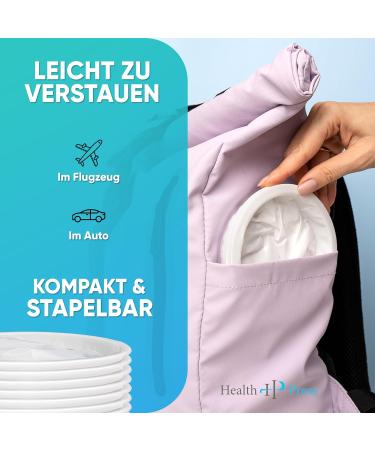 25-Pack Cappling Bags - Tear-Resistant Spitting Bags with Mouthpiece for Travel Car and Nausea Relief - Ideal for Kids & Adults - Buy Online on GoSupps.com