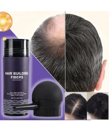 Hairline Powder Hair Thickening Thinning Hair Waterproof Powder Hair Fibers Fuller Hair Hair Concealer Men's Hair Waterproof Hairline Powder For Women Men Instantly Thicker & Fuller Look - Buy Online on GoSupps.com