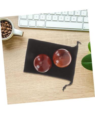 Tovinanna 4-Piece Wooden Health Balls - Massage & Acupuncture Exercise Balls for Yoga & Fitness - Buy Online on GoSupps.com