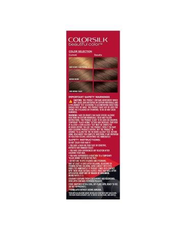 Revlon Colorsilk Permanent Brown Hair Dye - Pack of 3 | 33 Dark Soft Brown | Ammonia-Free with Keratin & Amino Acids - Buy Online on GoSupps.com