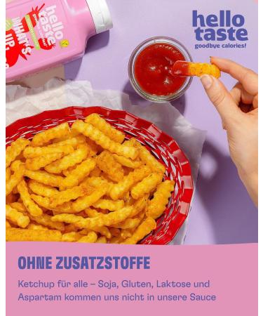 Hallot Button Sauce - Low Carb Sugar-Free Vegan Gluten-Free Ketchup - Perfect Grill Accessory (300ml) - Buy Online on GoSupps.com