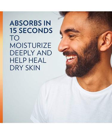 Vaseline Men's Healing Moisture Hand & Body Lotion - 20.3 oz Pack of 3 | Fast Absorbing Non-Greasy Formula for Dry or Cracked Skin - Buy Online on GoSupps.com