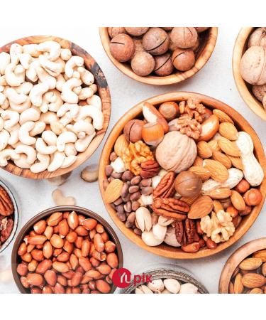 Yupik Salted Mix Nuts Peanuts Almonds Brazil Nuts & Cashews 1Kg Salted 1 kg (Pack of 1) - Buy Online on GoSupps.com