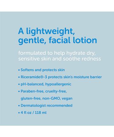 Buy Ceramedx Soothing Facial Lotion - Fragrance Free 4 fl oz | Hydrate & Soothe Skin - Buy Online on GoSupps.com