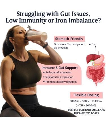 Lactoferrin Powder 100g 95%+ Pure Bovine from Grass-Fed Australian Cows Helps in Immune & Gut Support Iron Absorption Skin & Bone Health Neutral Taste (Recommended 250mg Per Serving) - Buy Online on GoSupps.com