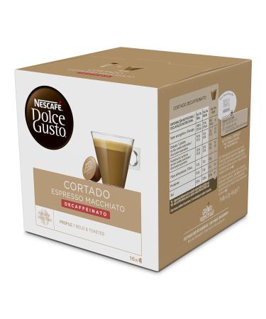 Koffiecapsules Nescaf Dolce Gusto 94314 Espresso Macchiato Decaffeinated 16 uds