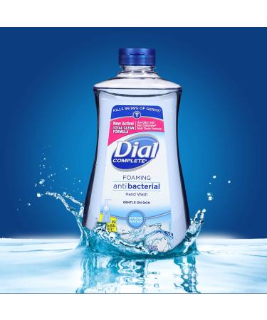 Dial Complete Antibacterial Foaming Hand Soap Refill - Spring Water - 32oz - Buy Online on GoSupps.com