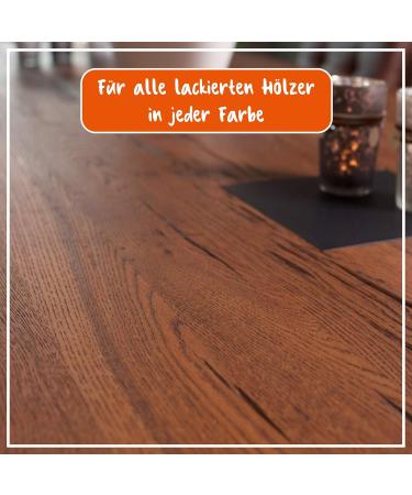 Poliboy Furniture Intensive Care - Protective Wood Care for Lacquered Surfaces - 375ml Spray - Made in Germany - Color Neutral - Buy Online on GoSupps.com