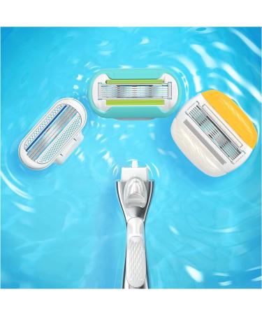 Gillette Extra Smooth Platinum Gift Set for Women - Razor Blades Case & Cosmetic Bag - Perfect Gift! - Buy Online on GoSupps.com