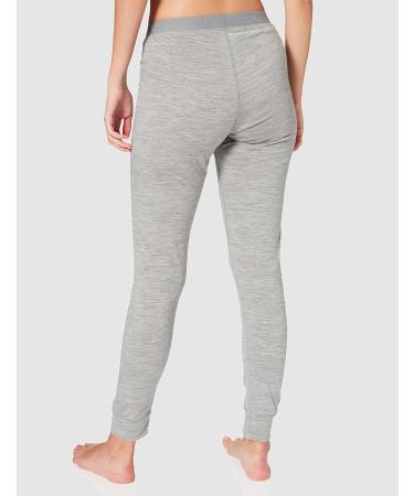 Odlo Women's 100% Merino 200g Functional Underwear Long Pants XL - Grey Melange | Shop Internationally - Buy Online on GoSupps.com