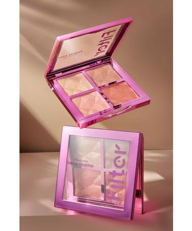 Meiyume Collection Cosmetica Filter Finish Face Palet 3 in 1 Blush Bronzer Highlight Glow Up 72g - Buy Online on GoSupps.com