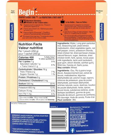 BEN'S ORIGINAL BISTRO EXPRESS Long Grain and Wild Rice Roasted Garlic Side Dish 250g Pouch Long Grain & Wild Rice Roasted Garlic Flavour 1 - Buy Online on GoSupps.com