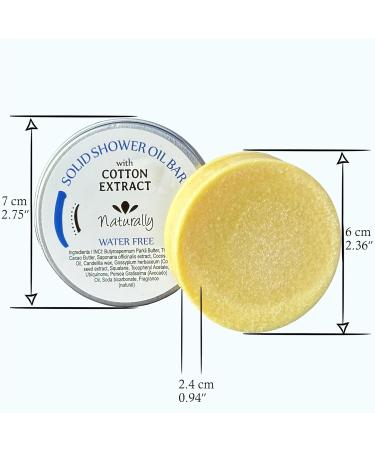 Water-Free Shower Oil with Cotton Extract - Intense Hydration and Nourishment for Revitalized Skin - Buy Online on GoSupps.com