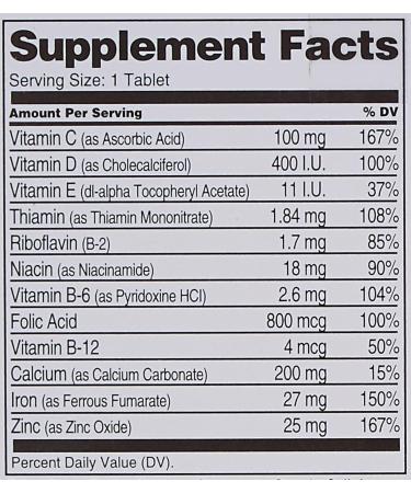 21st Century Prenatal Multivitamin with DHA - 2 Bottles, 60 Tablets and Softgels - Buy Online on GoSupps.com