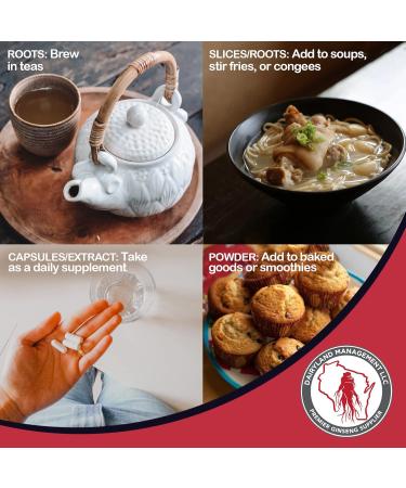 Dairyland Management LLC Red Panax Ginseng Root - 4 oz Pack of Korean Panax Ginseng Root - Authentic Panax Ginseng - Non-GMO Gluten Free Ginseng Root - Ideal for Use in Soup Tea 4 Ounce (Pack of 1) - Buy Online on GoSupps.com