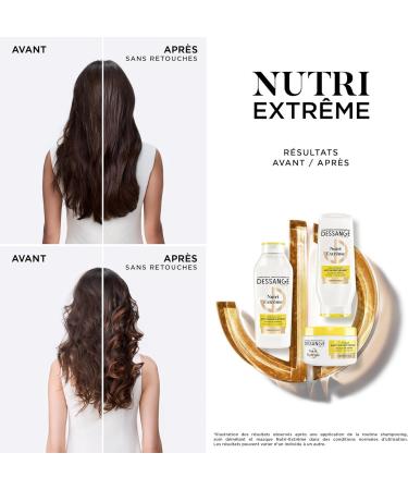 DESSANGE - Masque Cheveux Anti-Dess chement Nutri-Extr me - Formule Enrichie En C ramide & Huile De Cam lia - Nourrit Prot ge & Adoucit - Cheveux Secs - 280ml - Buy Online on GoSupps.com