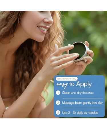 Wild Castle DNA Organics Black Seed Oil Comfrey Salve 2.3 oz Organic Herbal Salve for Joint and Muscles & Tattoo Care. Balm for Soothing Relief. Handcrafted Slow-Infused No Chemical Fillers - Buy Online on GoSupps.com