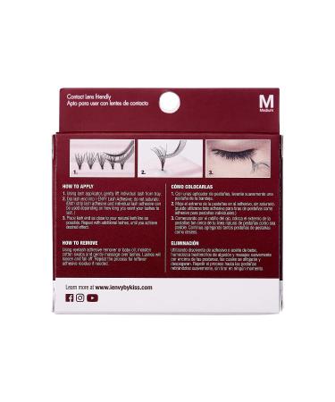 Kiss I Envy Ultra Black Medium Lashes - Dramatic & Natural | Buy Online - Buy Online on GoSupps.com