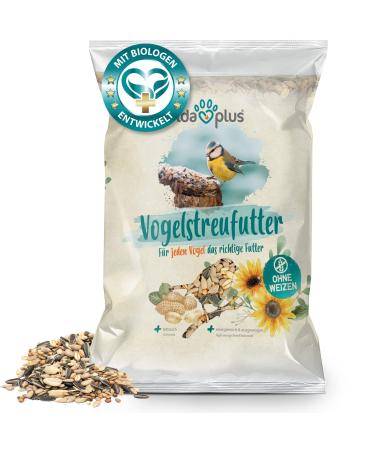 Ida Plus - bird lodge without wheat for wild birds - winter streufutter - optimal mix - feed is wheat -free high -fat & energy -rich - bird lining wild birds all year round - wild bird lining 1.5 kg (1 Pack) - Buy Online on GoSupps.com