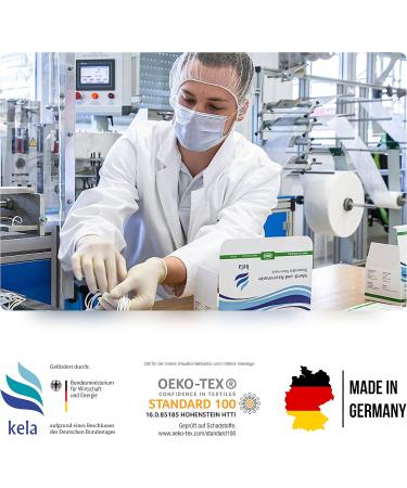 Buy Kela Everyday Mask - Premium Disposable Mouth & Nose Mask | Made in Germany - Community Mask in Blue - International Shipping Available - Buy Online on GoSupps.com