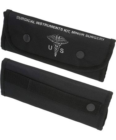 ASA TECHMED Tactical Black Survival First Aid Kit with One-Handed Tourniquet - 23 Piece Set for Hunting, Fishing, Firefighter, Police, EMT - Buy Online on GoSupps.com