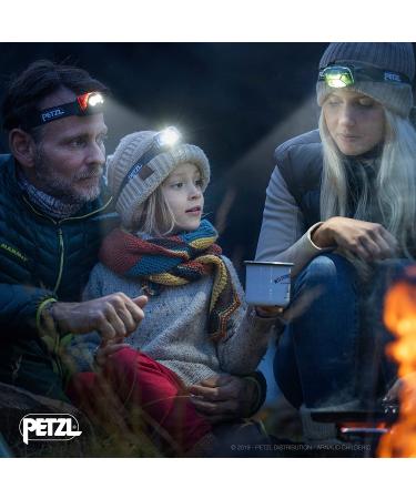 Petzl TIKKINA Headlamp - Lightweight 250 Lumen for Hiking, Climbing, Camping - Blue (Past Season) - Buy Online on GoSupps.com