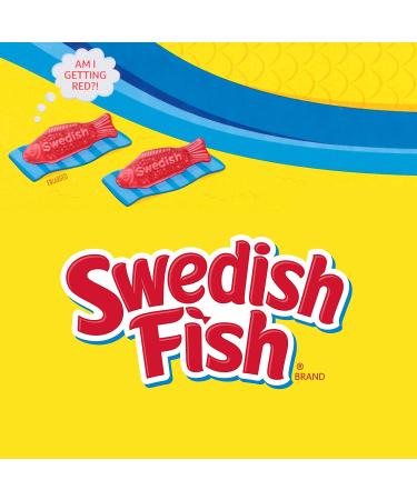 SWEDISH FISH Soft & Chewy Candy | 3.6 Oz. | Pack of 12 | Delicious Treat for All Ages - Buy Online on GoSupps.com