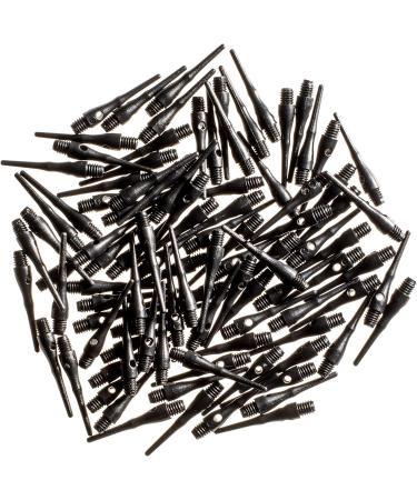 Viper Tufflex III 2BA Soft Tip Dart Points - Black (100 Pack) - Buy Online on GoSupps.com