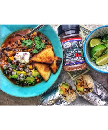 Angus & Oink | The General Tex Mex BBQ Dust | Meat or Vegetable Seasoning Rub | Perfect For Lamb or Vegetables | Vegan Friendly | No Preservatives | 200g - Buy Online on GoSupps.com