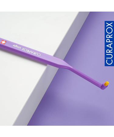 Curaprox CS 1006 Single-Tuft Toothbrush - Perfect Gum Line Care | Random Color | International Shipping - Buy Online on GoSupps.com