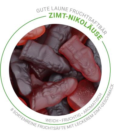  naschlabor naschlabor Fruit Bears with Christmas Heart | Pure Fruit Juice | No Artificial Colors or Flavor Enhancers | Gluten and Lactose Free (Nicotine Coating) - Buy Online on GoSupps.com