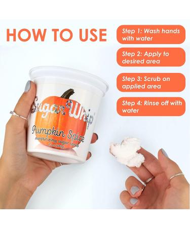 Primal Elements Special Edition Pumpkin Spice Sugar Whip - 10 Ounce | Luxurious Moisturizing Body Scrub for Fall - Buy Online on GoSupps.com