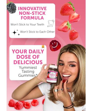 Lunakai USA Made Candida & Probiotic Gummies Bundle Gut Support with Herbal Blend Probiotics & Prebiotics 60 Ct Each - Buy Online on GoSupps.com
