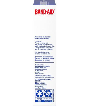 Band-Aid Brand Sterile Tough Strips Adhesive Bandages - Heavy-Duty Fabric, Extra Large, 10 ct (Pack of 2) - Buy Online on GoSupps.com