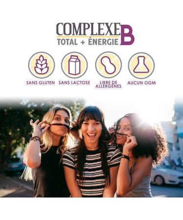 Vitamin B Complex with Vitamins B1 B2 B3 B5 B6 B9 B12 | Strengthens the Immune System | Provides Energy | 60 Capsules - Buy Online on GoSupps.com