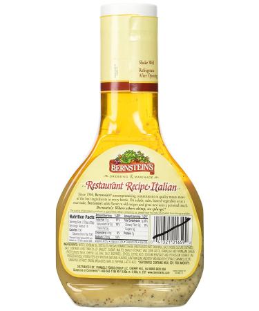 Bernstein's Restaurant Recipe Italian Dressing 14 oz - Pack of 3 - Buy Online on GoSupps.com