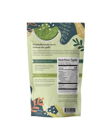 Matchalicious Sweetened Matcha Green Tea Powder - Premium Japanese Blend for Baking, Lattes & Smoothies | 6oz - Dissolves Easily, Just Add Water - Buy Online on GoSupps.com