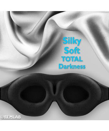Sleep Mask - Light Blocking 3D Blackout Eye Masks for Women & Men | Soft Cooling Travel Eyemask - Perfect for Night & Eyelash Extensions - Buy Online on GoSupps.com