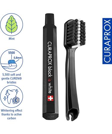 Curaprox Black Is White Travel Set - Premium Oral Care for Global Shippers - Buy Online on GoSupps.com