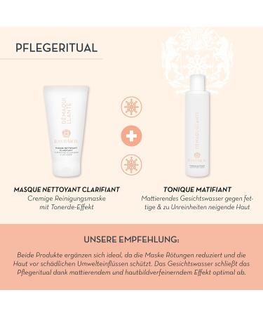 Jean D'Arcel JEAN DARCEL D maQUILLANTE Masque Nettoyant Clarifiant Cleansing mask with toner effect against redness with white tea and Uniclay Clarifying Cleansing Clay Mask 50 ml - Buy Online on GoSupps.com