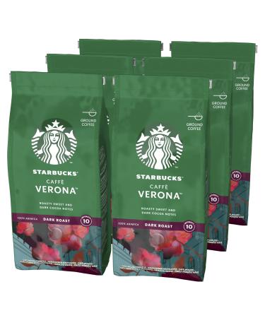 STARBUCKS Caff Verona Dark Roast Filter Coffee 200g (Pack of 6) 200 g (Pack of 6) Caff Verona Single