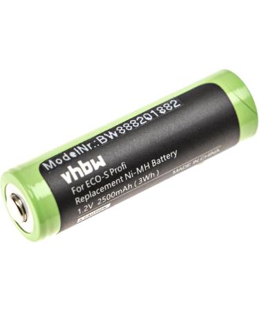 vhbw Battery for Tondeo ECO-S Shaver Hair Clipper - 2500mAh 1.2V NiMH | International Shipping Available - Buy Online on GoSupps.com