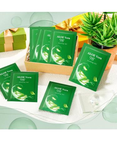Siifert 30 Pcs Travel Size Aloe Vera Gel 98% Organic After Sun Moisturizer for Face Body Soothing Hydrating Lotion Bulk for Winter Vacation Guests Skin Care Gifts - Buy Online on GoSupps.com