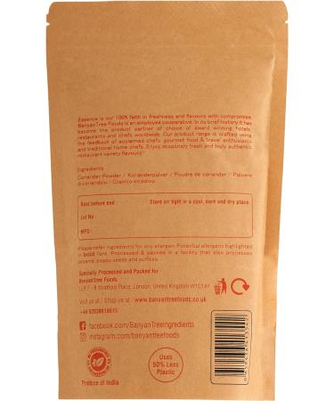 BanyanTree Foods Coriander Powder | Dhania Powder 200g BanyanTree Foods Coriander Seeds Powder 200g - Buy Online on GoSupps.com