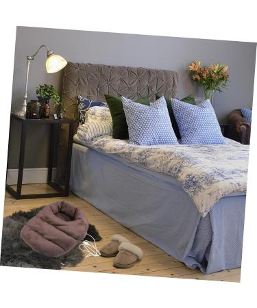 Holibanna Electric Foot Warmer & Hand Warmer Cushion | USB Heated Winter Feet Warmer Pillow | Super Soft Fleece Heating Shoes for Office & Home - Buy Online on GoSupps.com